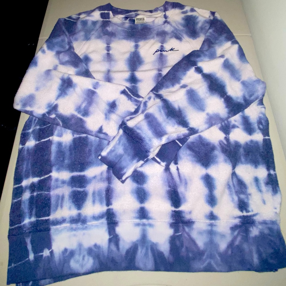PINK Tie-dye Sweater